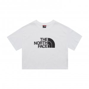 CROPPED EASY TEE NORTH FACE. Цвет: белый