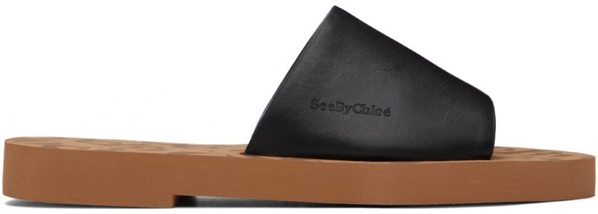 Черные сандалии Essie See by Chloe Chloé