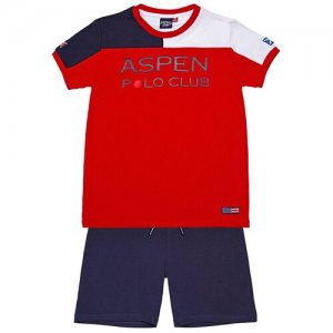 Комплект для мальчика Aspen Polo Club 1036K0457 цвет красный 10 лет. Цвет: красный
