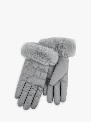 Женские водоотталкивающие мягкие перчатки totes, серый Totes