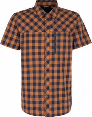 Рубашка с коротким рукавом мужская, размер 52 Outventure. Цвет: оранжевый