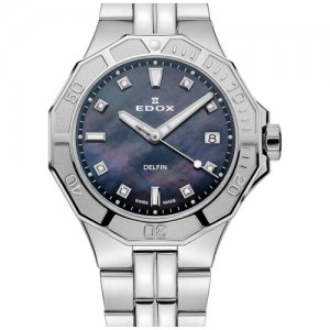 Наручные часы Delfin 53020 3M NANND Edox. Цвет: белый