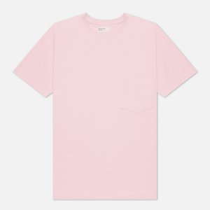 Мужская футболка Big Pocket Save That Jersey Universal Works. Цвет: розовый