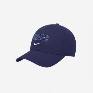 Регулируемая кепка Heritage 86 Wordmark Swoosh MLB Chicago Cubs Royal Nike