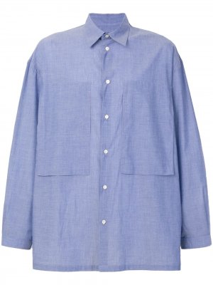 Рубашка Lineman E. Tautz. Цвет: синий
