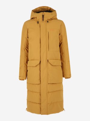Пальто утепленное для мальчиков , Желтый, размер 152 Merrell. Цвет: желтый