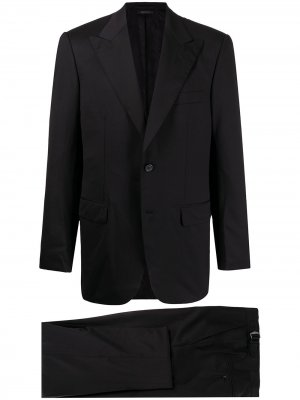 Шерстяной пиджак Brioni. Цвет: черный