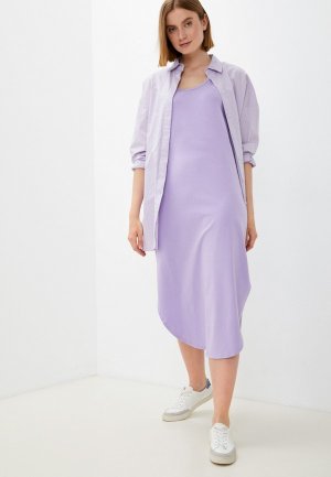 Платье AME. Цвет: фиолетовый