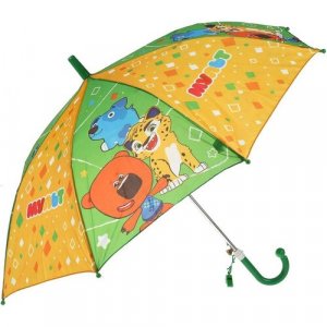 Зонт-трость , зеленый, оранжевый Играем вместе. Цвет: зеленый/оранжевый/оранжевый-зеленый