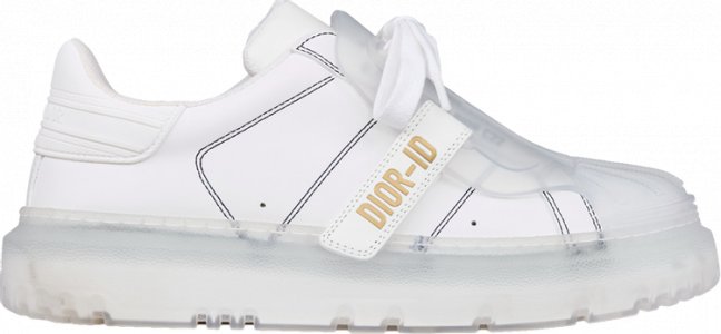 Кроссовки Wmns ID White Transparent, белый Dior