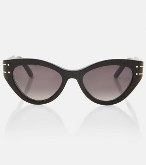 Солнцезащитные очки diorsignature b7i в кошачьем глазу , черный Dior Eyewear