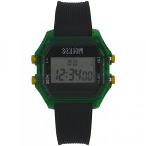 Наручные часы Fashion IAM-KIT520, черный I am. Цвет: черный/черный-зеленый/зелёный