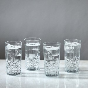 Набор стаканов для коктейлей Romano CozyHome. Цвет: прозрачный