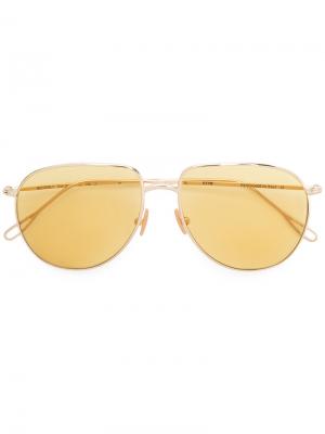 Солнцезащитные очки Beverly Kyme. Цвет: металлический