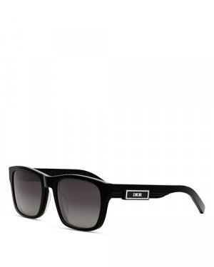 Солнцезащитные очки B23 S2F с геометрическим узором, 58 мм DIOR, цвет Black Dior