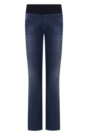 Укороченные джинсы Pietro Brunelli. Цвет: синий