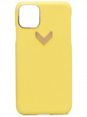 Чехол для iPhone 11 Pro Max с металлической пряжкой Manokhi. Цвет: желтый