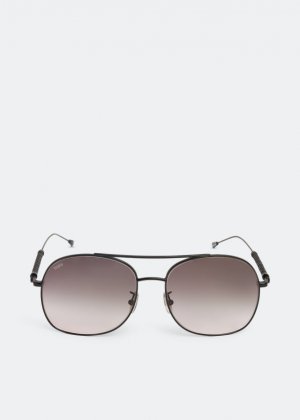 Солнечные очки TOD'S Aviator sunglasses, черный Tod's