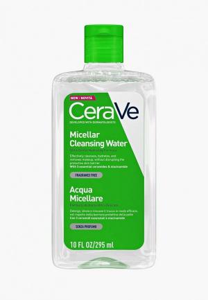 Мицеллярная вода CeraVe для всех типов кожи, 295 мл.. Цвет: прозрачный