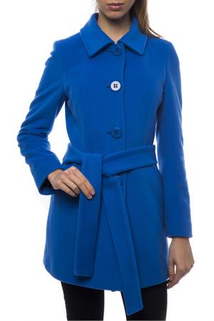 Пальто Trussardi Collection. Цвет: синий
