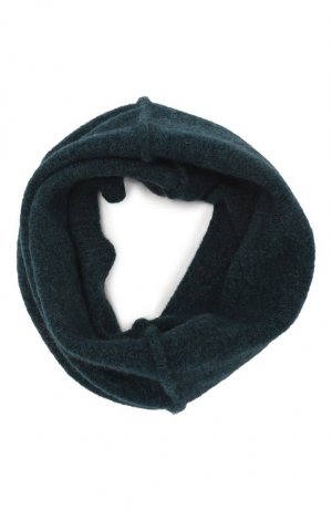 Шерстяной шарф-снуд Isabel Benenato. Цвет: синий