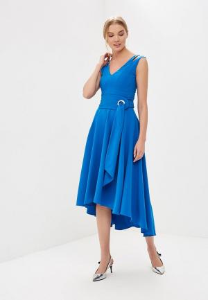 Платье Karen Millen. Цвет: голубой