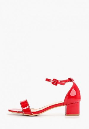 Босоножки Style Shoes. Цвет: красный