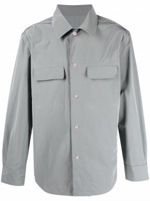 Рубашка Oscar с длинными рукавами Filippa K. Цвет: серый