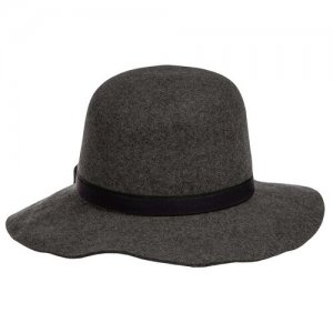 Шляпа с широкими полями CHRISTYS LOLA cwf100119, размер ONE. Цвет: серый