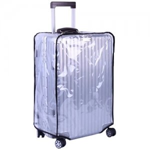 Чехол на чемодан L SUPRA подходит для чемоданов размера / Защитный багажа Товары путешествий В поездку. Цвет: бесцветный