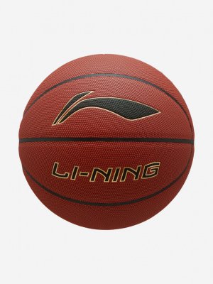 Мяч баскетбольный Grip, Коричневый Li-Ning. Цвет: коричневый