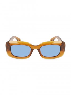 Прямоугольные солнцезащитные очки Babe 50 мм , карамельный Lanvin