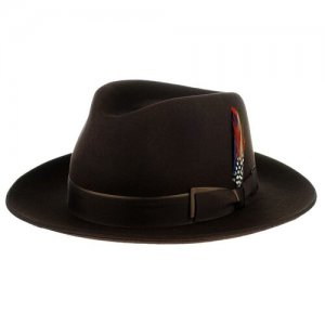 Шляпа , размер 59, коричневый STETSON. Цвет: коричневый