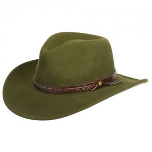 Шляпа , размер 57, зеленый Bailey. Цвет: зеленый