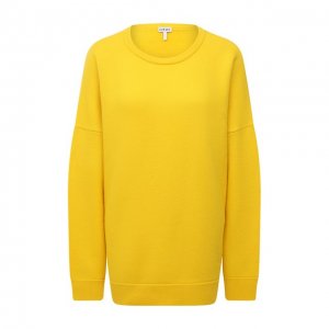Кашемировый пуловер Loewe. Цвет: жёлтый