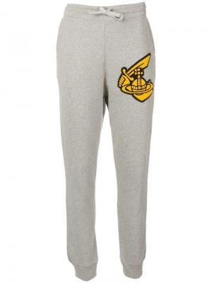 Спортивные брюки Vivienne Westwood Anglomania. Цвет: серый