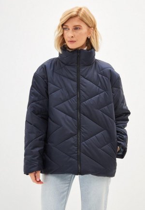 Куртка утепленная Noele Boutique Stitch. Цвет: синий