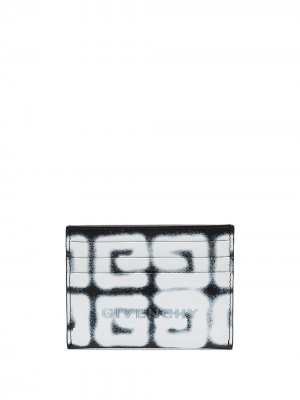 Картхолдер с принтом 4G из коллаборации Chito Givenchy. Цвет: черный