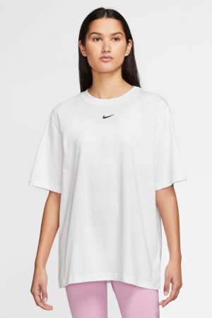Футболка оверсайз с небольшим логотипом Swoosh , белый Nike