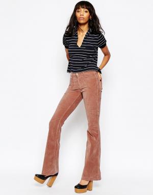 Расклешенные бархатные джинсы Marrakesh MiH Jeans