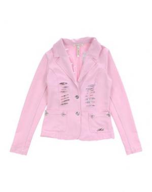 Пиджак MET. Цвет: розовый