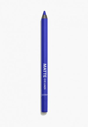 Карандаш для глаз Gosh Matte Eye Liner, 008 Crazy Blue, 1,2 г. Цвет: фиолетовый