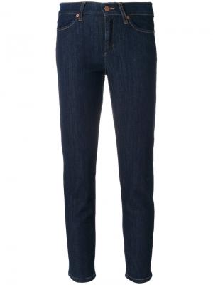 Укороченные джинсы Piera Cambio. Цвет: синий