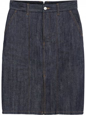 Джинсовая юбка Mackintosh. Цвет: синий