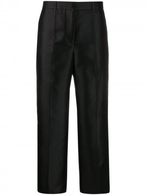 Укороченные брюки прямого кроя Givenchy. Цвет: черный