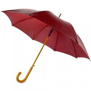 Зонт-трость , бордовый Oasis. Цвет: бордовый/красный