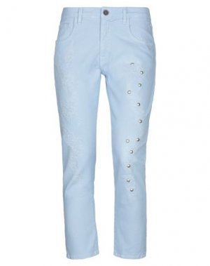 Джинсовые брюки EAN 13. Цвет: небесно-голубой