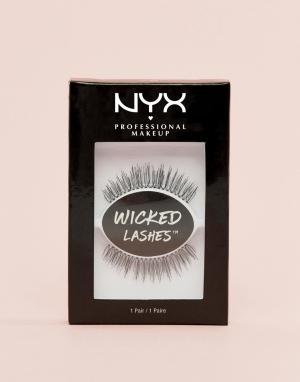 Накладные ресницы NYX Professional Makeup. Цвет: черный