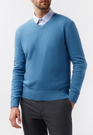 Пуловер Finn Flare. Цвет: голубой