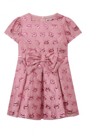 Платье Moschino. Цвет: розовый